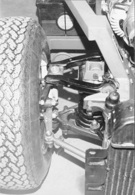 Monteverdi High Speed 375 S (1967) - vordere Einzelradaufhängung