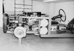 Monteverdi High Speed 375 S (1967) - weit hinten montierter V8-Motor