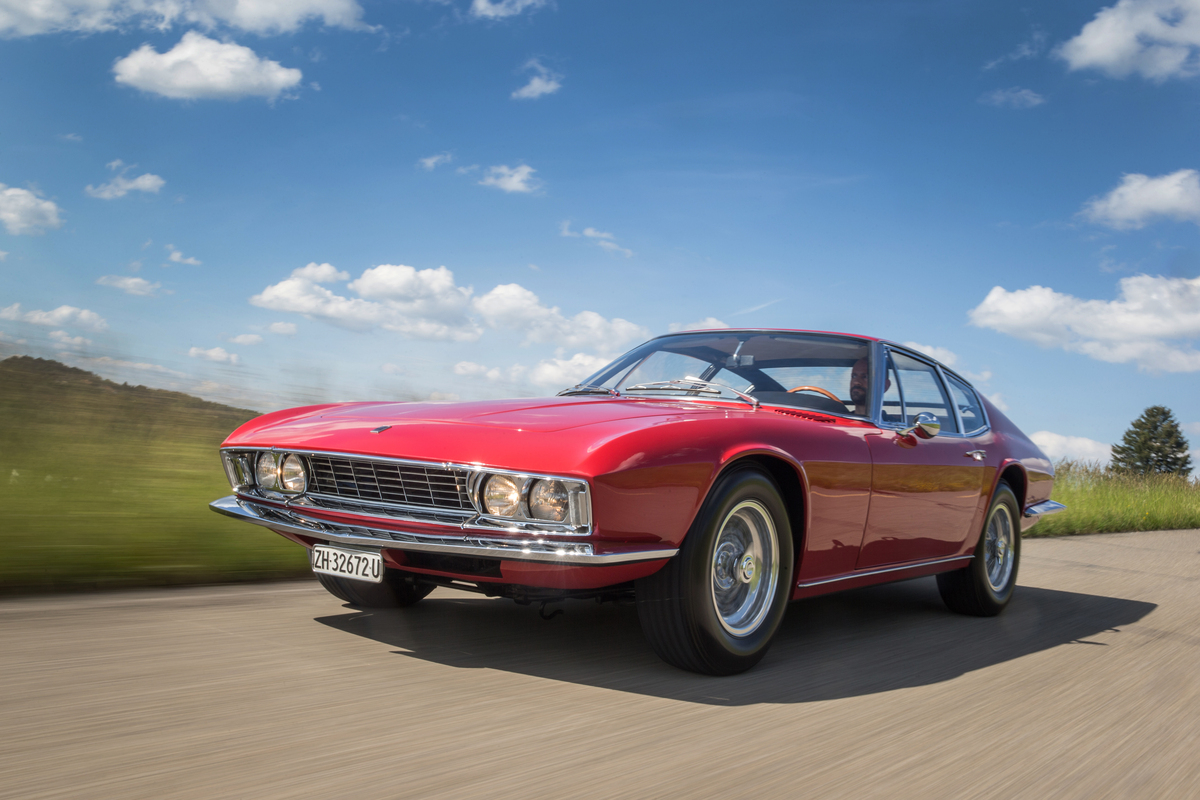 Monteverdi High Speed 375 S (1968) - rund 255 km/h schaffte der 375 S gemäss damaligen Messungen