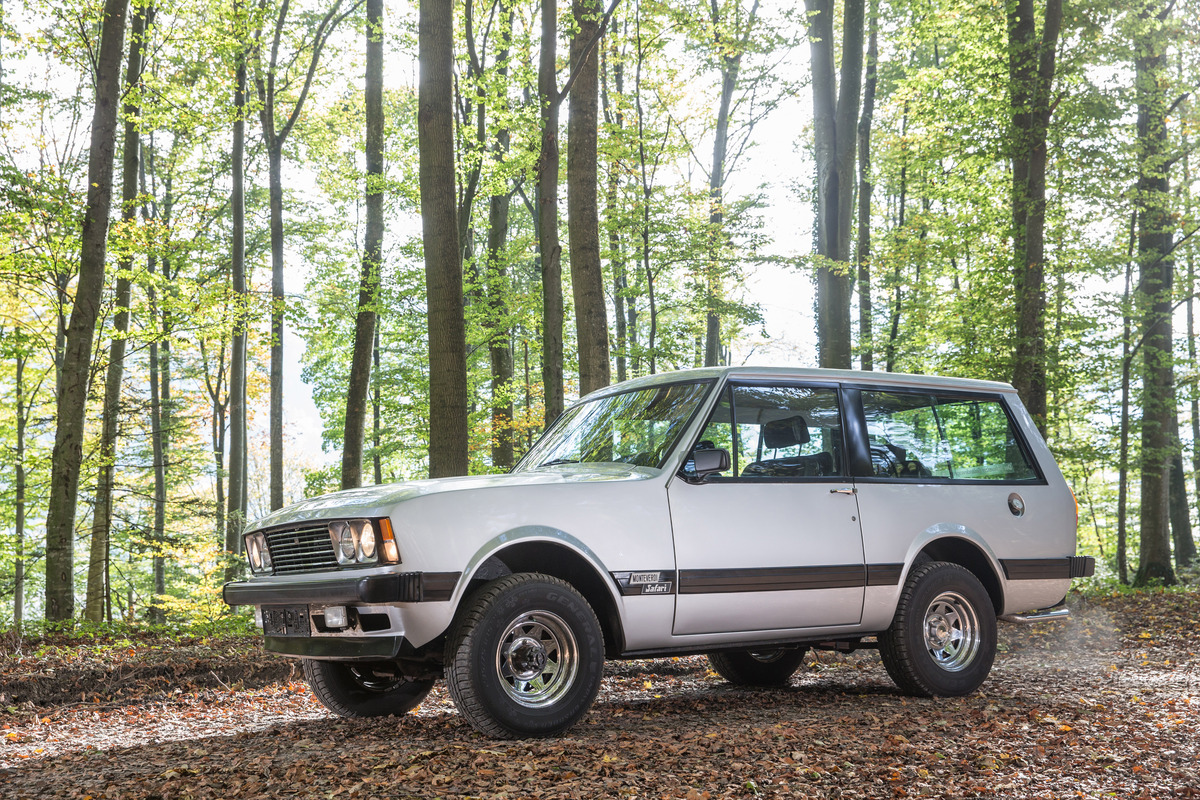 Monteverdi Safari 5.7 (1978) - Der relativ kurze Radstand prägt die Optik