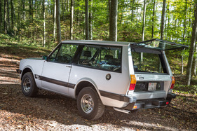 Monteverdi Safari 5.7 (1978) - Die Heckscheibe konnte nach oben geklappt werden…