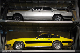 Monteverdi Sierra (1978) und 375 S Fissore (1974) - im Rahmen der Ausstellung "Faszination Monteverdi" im Verkehrshaus Luzern (6.1.-6.4.2015) (1974)