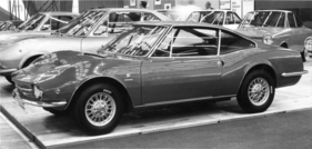 Moretti 850 Sportiva (1966) - Präsentation am Autosalon von Turin 1966