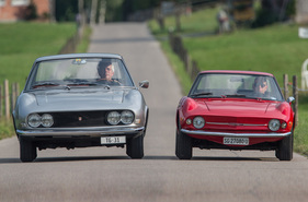 Moretti 850 Sportiva (1968) - zwei Sportwagen aus gleichem Hause, der 850 ist deutlich kompakter als der 124 GS