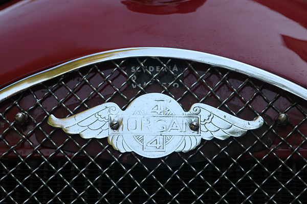 Morgan 4-4 (1936) - Das Marken-Emblem des Morgan von 1936