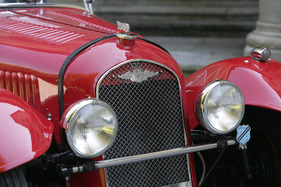 Morgan 4-4 (1936) - die ersten Morgan hatten einen flachen Kühler und freistehende Scheinwerfer