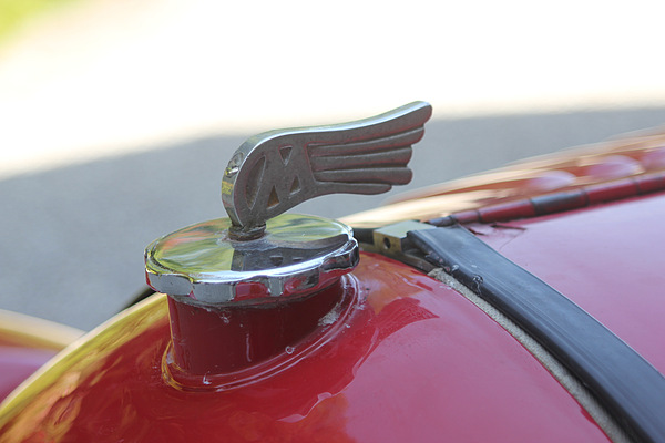 Morgan 4-4 (1936) - keine Kühlerfigur, aber eine Kühlerverzierung