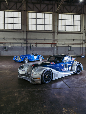 Image: Morgan Aero 8 Race Car (2009) - Developed for racing and took part in the 24 Hours of Le Mans in 2009