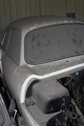 Morgan Ashley Coupé (1962) - auch die Haube ist noch vorhanden - gute Restaurationsbasis Morgan Ashley Coupé (1962) - auch die Haube ist noch vorhanden - gute Restaurationsbasis