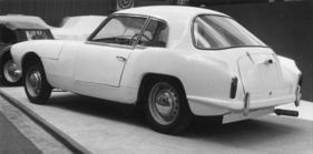 Morgan Ashley Coupé (1962) - auf dem Genfer Autosalon 1962