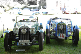 Morgan FFS (1947) - zweimal Morgan mit flachem Kühler - 40. Oldtimer-Meeting Baden-Baden 2016