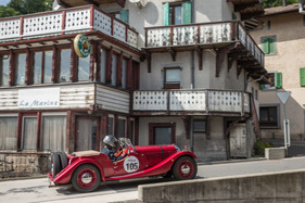 Morgan Plus 4 (1953) - Bergrennen Ollon-Villars 2017