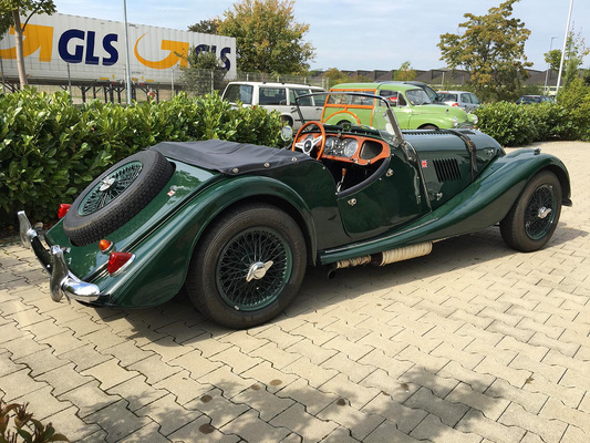 Morgan Plus 4 (1966) - als Lot 67 an der Versteigerung der Oldtimer Galerie Toffen am 20. Oktoberl 2018