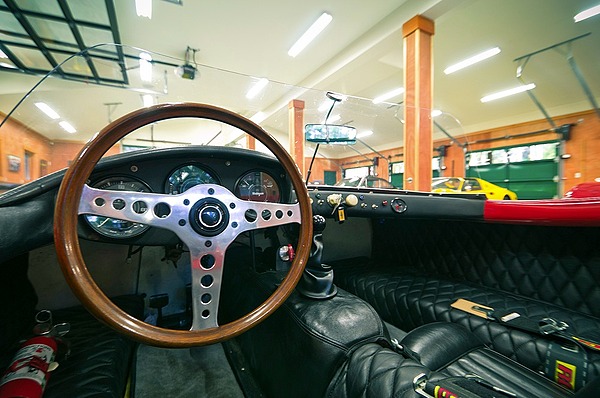 Morgan Plus 4 Special (1956) - die originalen Morgan-Instrumente sind teilweise noch vorhanden