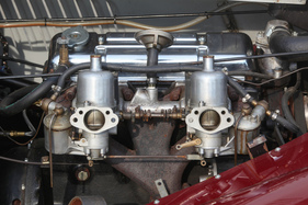 Morgan Plus 4 TR (1956) – Grössere SU H6 brachten 1955 ein Leistungs-Plus von 5 PS