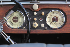 Morgan Plus 4 TR (1956) – Spart Kupfer: Das Zündschloss befindet sich im Lichtschalter