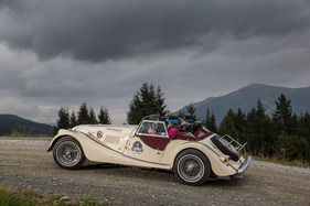 Morgan Plus 8 (1969) - an der Saalbach Classic 2015