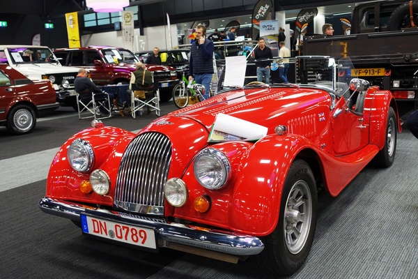 Morgan Plus 8 (1977) – für 45'000 Euro im Angebot – Classic Car Show Maastricht 2025