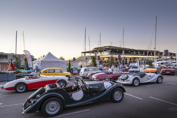 Morgan Plus 8 (1987) an der Mallorca Classic Week 2021 – Unter Roadster-Artgenossen