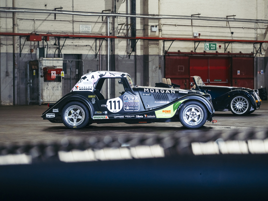 Bild: Morgan Plus Four Race Car (2020) – Nicht für den Verkauf gedacht, sondern zu Entwicklungszwecken