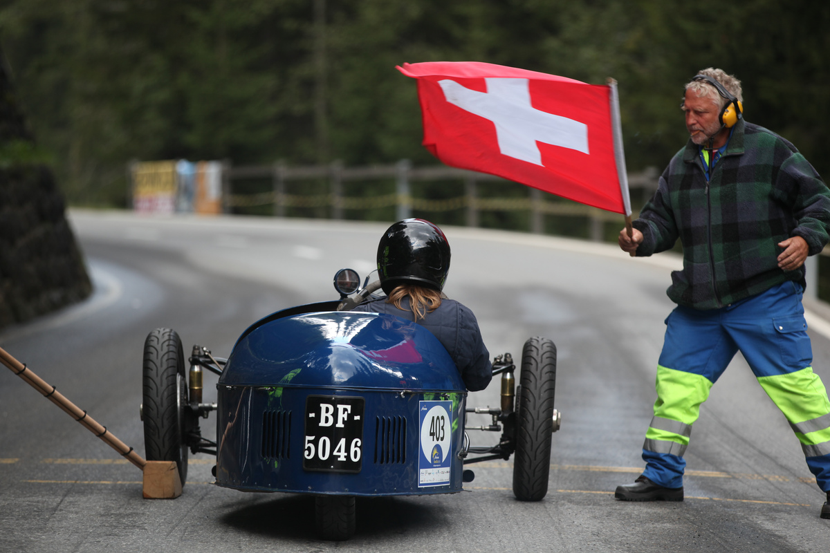 Morgan Super Aero (1928) at the Arosa ClassicCar 2013 - Racing & Competition Class