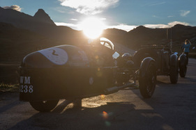 Morgan Super Aero 3-Wheeler (1929) - am Bergrennen Bernina Gran Turismo 2021 Morgan Super Aero 3-Wheeler (1929) - am Bergrennen Bernina Gran Turismo 2021