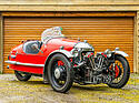Bild: Morgan Super Sports Three-Wheeler (1936) - als Lot 002 angeboten an der Bonhams Members' Meeting Versteigerung am 16. August 2023