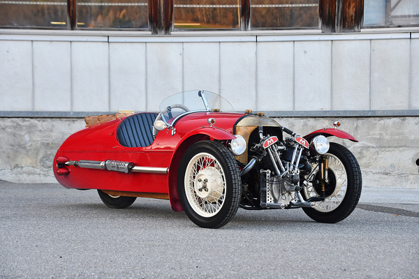 Morgan Super Sports Threewheeler (1936) - als Lot 17 angeboten an der Versteigerung der Oldtimer Galerie Toffen am 22. März 2025