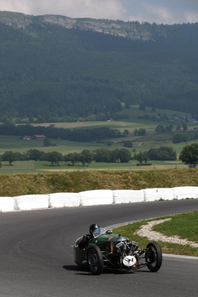 Morgan Three Wheeler (1930) - Teilnehmer an der Lignières Historique 2013