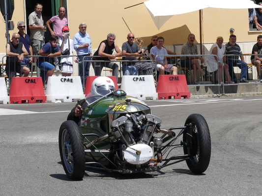 Morgan Three Wheeler (1930) - Vernasca Silver Flag 2018