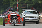 Morgan Three Wheeler Super Sport (1933) - der Corso der Freunde alten Blechs aller Marken Brugg (FABAM) am GP Brugger Schachen 2015