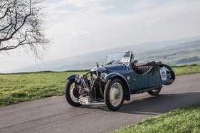 Morgan Three wheeler (1933) - am Michaelskreuzrennen 2014