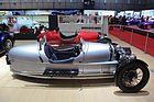 Morgan Threewheeler - zurückgehend bis in die Zwanzigerjahre - auf dem Genfer Automobilsalon 2015