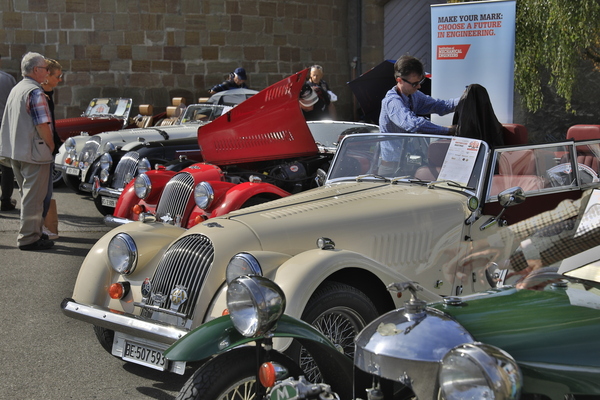 Morgan war Ehrengast - 29. Swiss Classic British Car Meeting Morges 2021