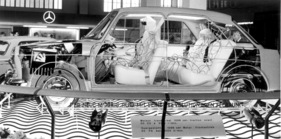 Morris 1100 (1963) - maximaler Innenraum bei bescheidener Gesamtlänge wird in diesem Schnittmodell demonstriert