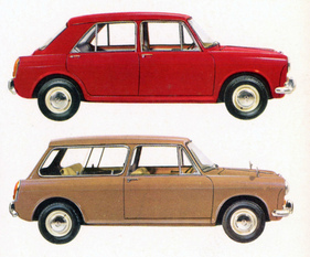 Morris 1100 Traveller (1967) - Vergleich mit Limousine