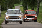 Morris 1300 Traveller Mk3 (1973) - der Kombi von Morris neben einer Limousine von Austin