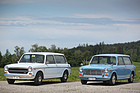 Morris 1300 Traveller Mk3 (1973) - neben dem Austin 1300 Countryman von Authi