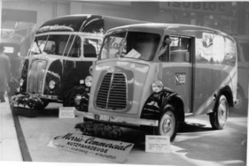 Morris Commercial J (1950) - mit ca. 600 kg Traglast - Genfer Autosalon 1950