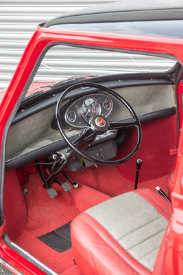 Morris Cooper S 1275 (1967) - Fahrerarbeitsplatz