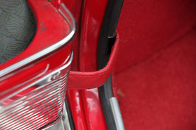 Morris Cooper S 1275 (1967) - Leichtbau - dieses Band hindert die Türe am zu weiten Aufschlagen