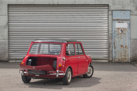 Morris Cooper S 1275 (1967) - links und rechts gibt es einen 25-Liter-Tank