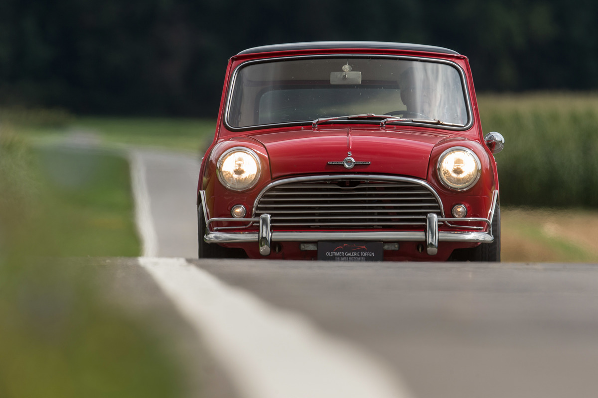 Morris Cooper S 1275 (1967) - machte manchem deutlich stärkeren Auto Angst
