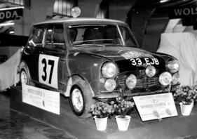 Morris Cooper S (1964) - der Monte-Carlo-Siegerwagen von Paddy Hopkirk - Genfer Automobilsalon 1964