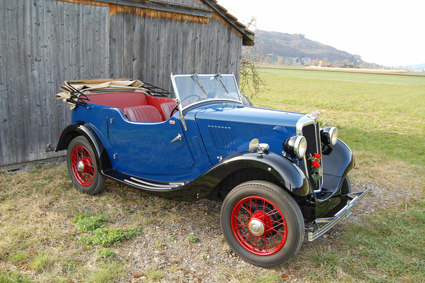 Morris Eight Tourer (1936) - vorgesehen für die Versteigerung der Oldtimer Galerie in Toffen am 26. April 2014