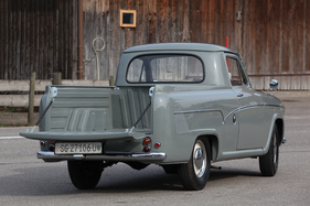Morris Half-Ton Pick-up (1966) - die Klappe lässt sich komplett öffnen und gibt Zugang zu einer grossen Ladepritsche Morris Half-Ton Pick-up (1966) - die Klappe lässt sich komplett öffnen und gibt Zugang zu einer grossen Ladepritsche