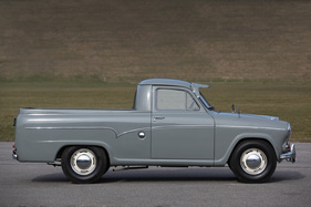 Morris Half-Ton Pick-up (1966) - knapp die Hälfte des Wagens dient als Ladefläche Morris Half-Ton Pick-up (1966) - knapp die Hälfte des Wagens dient als Ladefläche