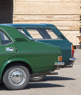 Morris Marina (1974) - Als dritte Karosserievariante gab es auch einen Zweitürer