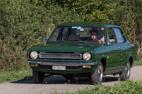 Morris Marina (1976) - Besitzerin Gina Haas mit ihrem 1300er Marina Saloon
