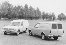 Morris Marina 7/10 CWT Van (1972) - Der Marina Kleinfourgon wurde auch als Austin Van verkauft